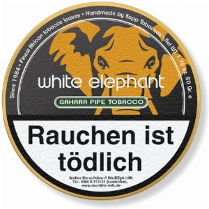White Elephant Sahara Pfeifentabak 50g