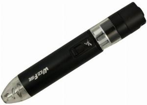 Wild Fire Elektrischer Grinder Stabform, schwarz 15cm