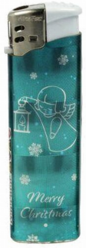 Wild Fire Feuerzeug Merry Christmas türkis