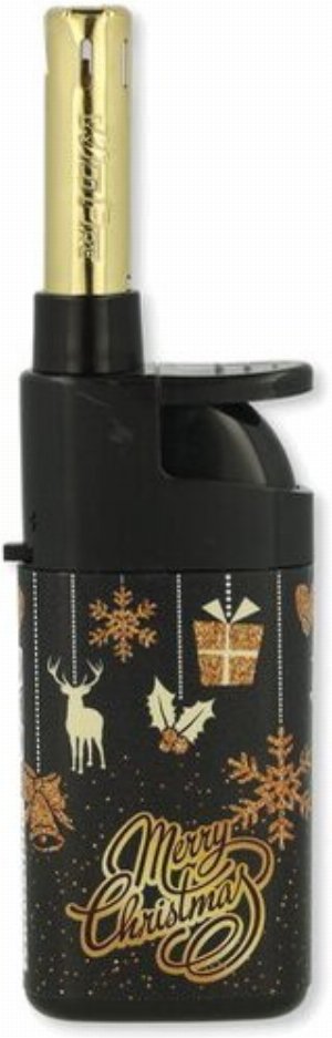 Wildfire Mini Stabfeuerzeug Golden Christmas Nr. 3v4 Geschenk und Hirsch