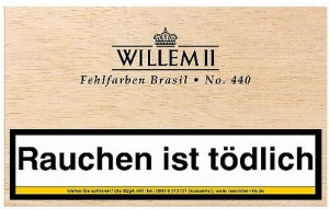Willem II Zigarillos Fehlfarben 440 Brasil 50er