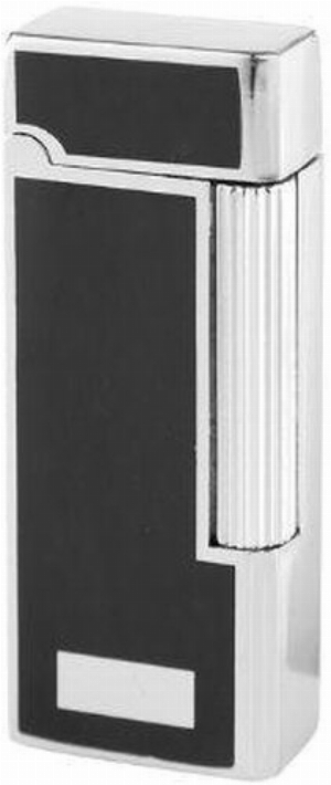 Winjet York Feuerzeug Schwarz/Chrom