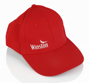 Winston Basecap Rot 