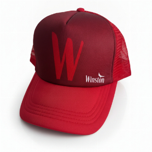 Winston Cap verstellbar Rot