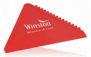 Winston Eiskratzer Dreieck Rot