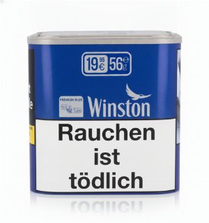 Winston Tabak Blau 56g Dose Stopftabak