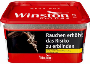 Winston Tabak Rot 120g Mega Box Volumentabak