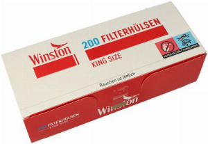 Winston Zigarettenhülsen 200 Stück