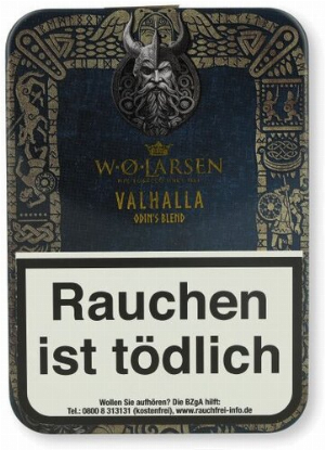W.O. Larsen Valhalla Odin´s Blend Pfeifentabak 100g Dose