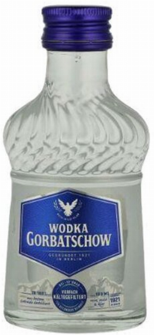 Wodka Gorbatschow 37.5% Alkohol 0,1 L