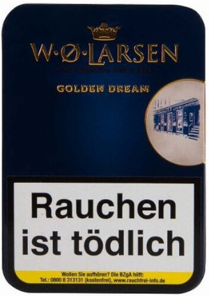 W.O.Larsen Pfeifentabak The Masters Blend Golden Dream 100g Dose