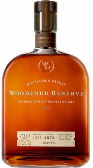 Woodford Reserve Kentucky Straight Bourbon Whiskey 43.2% vol.