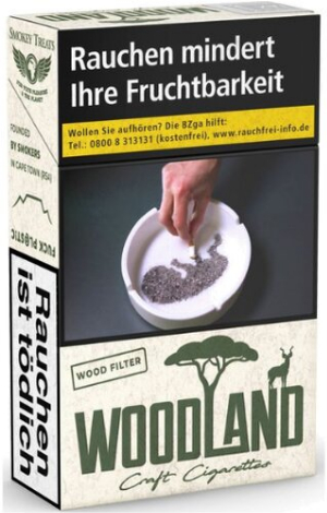 WOODLAND Craft Zigarettes WOOD FILTER 20er