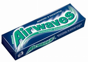 Wrigleys Airwaves Menthol Eukalyptus 1 x 10 Stück