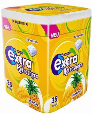 Wrigleys Extra Refreshers Tropical 35 Stück