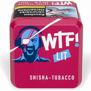 WTF! Shisha Tobacco LIT Blaubeere