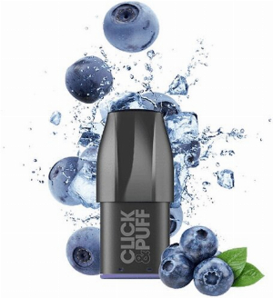 X-BAR - CLICK&PUFF Pre-filled Pod Blueberry 20mg Nikotinsalz