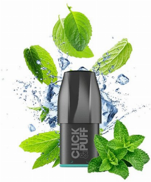 X-BAR - CLICK&PUFF Pre-filled Pod Cool Mint 20mg Nikotinsalz