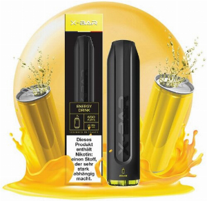 X-Bar Einweg E-Shisha Energy Drink 20mg ca. 650 Züge