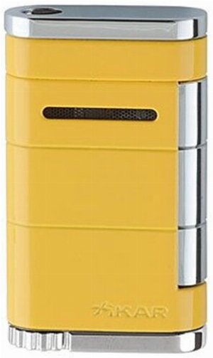 Xikar Allume Single Jet Feuerzeug Electric-Gelb