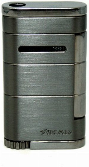 Xikar Allume Single Jet Feuerzeug gunmetal