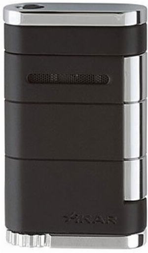 Xikar Allume Single Jet Feuerzeug Tuxedo Schwarz