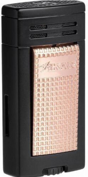 XIKAR Feuerzeug Ion schwarz-rosegold
