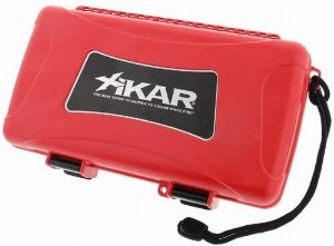 Xikar Reisehumidor 10 Zigarren rot