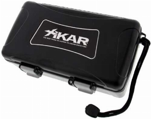 Xikar Reisehumidor 10 Zigarren schwarz