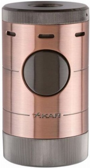 XIKAR Tischfeuerzeug Volta Bronze, Gunmetal