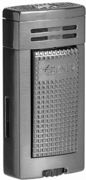 Xikar XI-607GM ION Double Jet-Flame Gunmetal