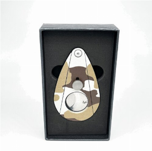 Xikar Xi2 Doppelklingen Cutter Edelstahl Camouflage (Flecktarn) braun  Limited Edition