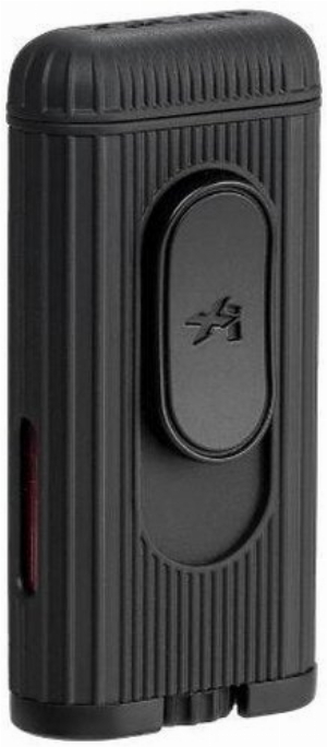 Xikar XKHD-1000 Hedron Single Jet-Flame all black