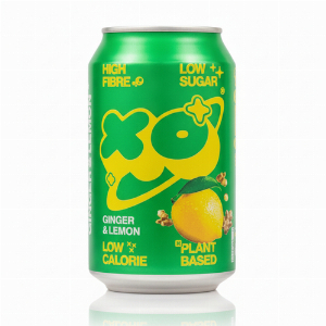 XO Ginger & Lemon Soda 330ml