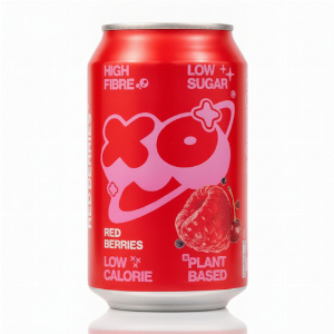 XO Red Berries Soda 330ml