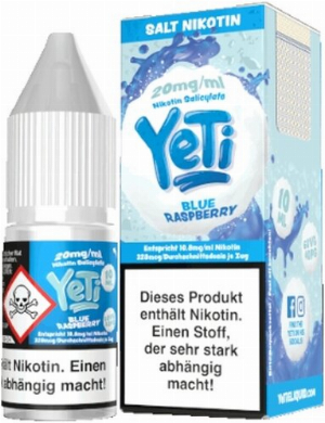 Yeti Blue Raspberry Nikotinsalz Liquid 20mg/ml