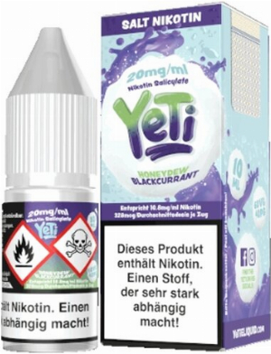 Yeti Honeydew Blackcurrant Nikotinsalz Liquid 20mg/ml