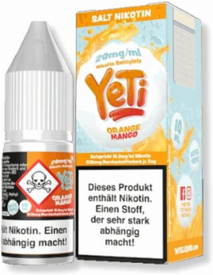 Yeti Orange Mango Nikotinsalz Liquid 20mg/ml