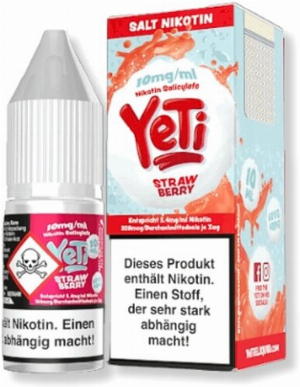 Yeti Strawberry Nikotinsalz Liquid 10mg/ml