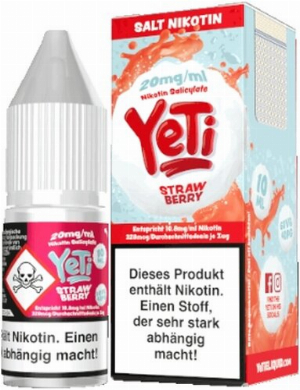 Yeti Strawberry Nikotinsalz Liquid 20mg/ml