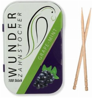 Zahnstocher mit Geschmack Grape-Mint 100 Stück