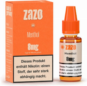 ZAZO Classic Menthol Liquid 10ml 8mg