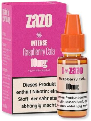 ZAZO INTENSE Nikotinsalz Liquid Raspberry Cola 10ml 10mg