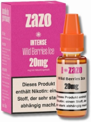 ZAZO INTENSE Nikotinsalz Liquid Wild Berries Ice 10ml 20mg