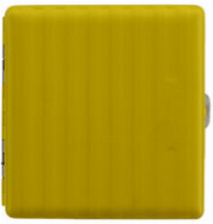 Zigaretten-Etui Gelb 18er 