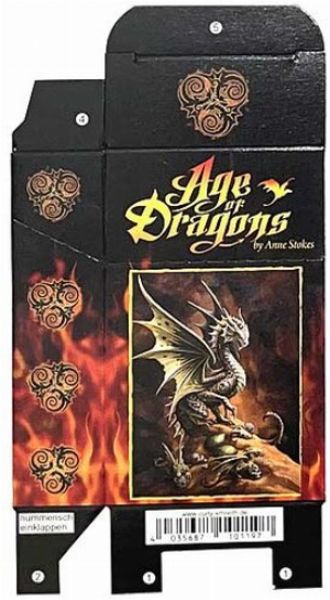 Zigaretten-Faltschachtel Age of Dragons Orange 20er