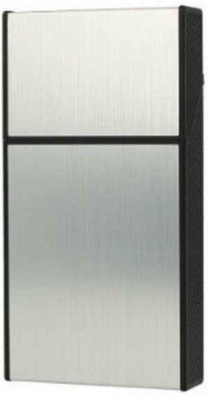 Zigarettenbox Angelo Slim silber