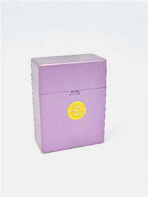 Zigarettenbox Kunststoff 30er Clic Boxx Lila