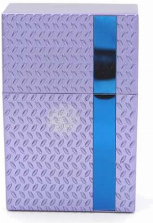 Zigarettenbox Kunststoff Champ Diamond Lila