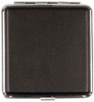 Zigarettenetui Kunstleder schwarz Nr.2